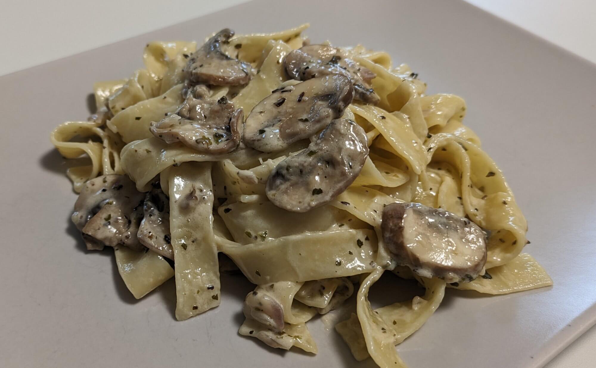 Creamy Mushroom Pasta
